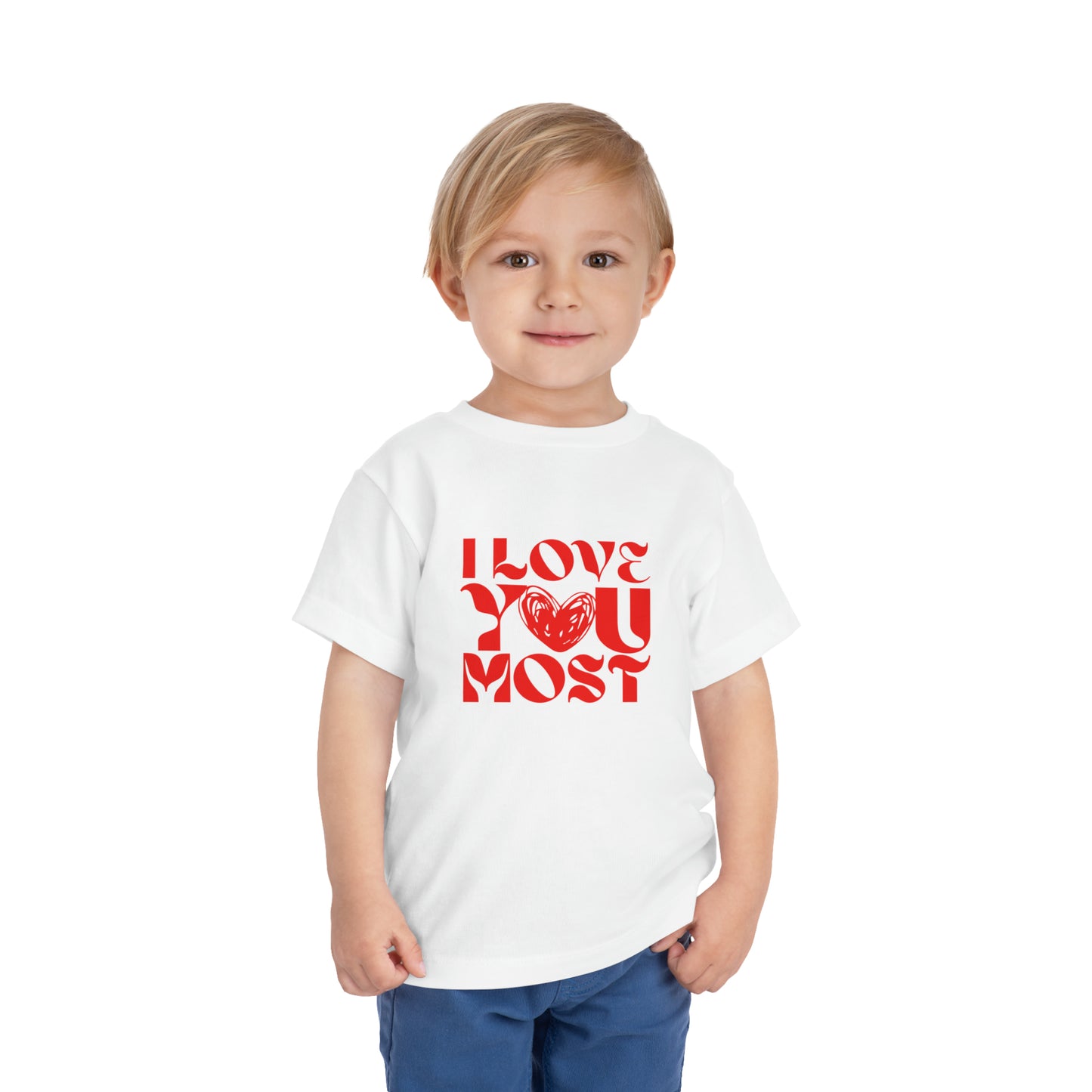 Toddler "Love you Most" Tee