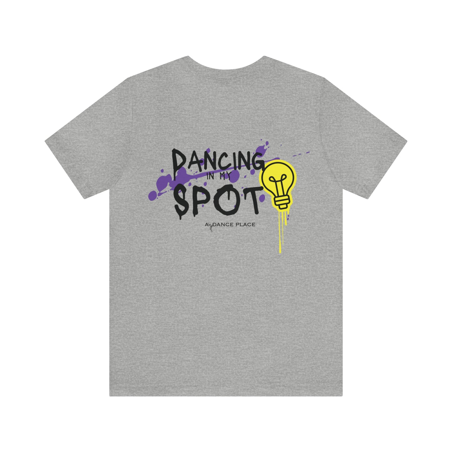 Adult ADP Splatter Spotlight Smiley Tee