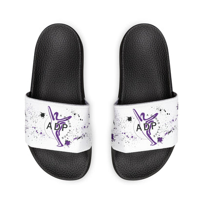 Women's ADP Slides - White with Splatter