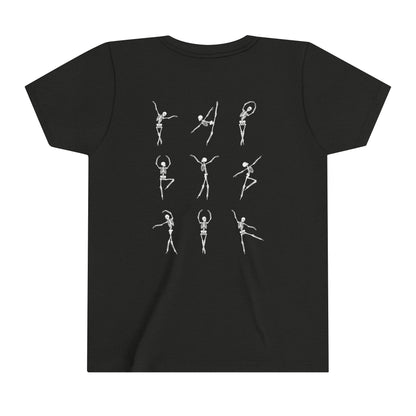 Youth "Bone to Dance" skeleton tee