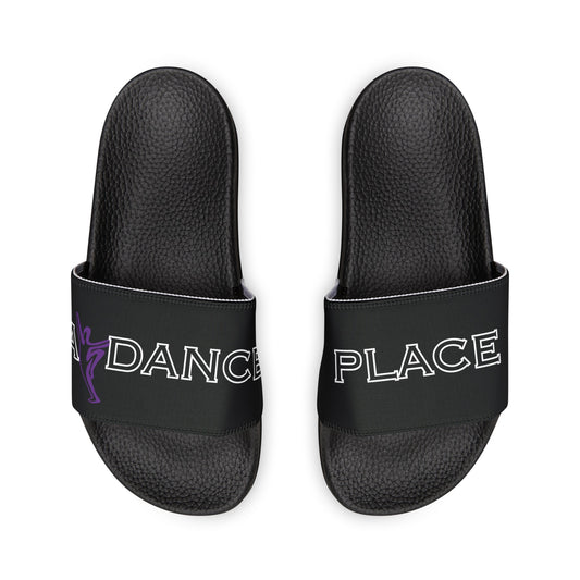 Women's "A Dance Place" Slides - Black