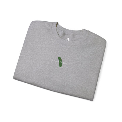 "I Like Pickles" Crewneck Sweatshirt