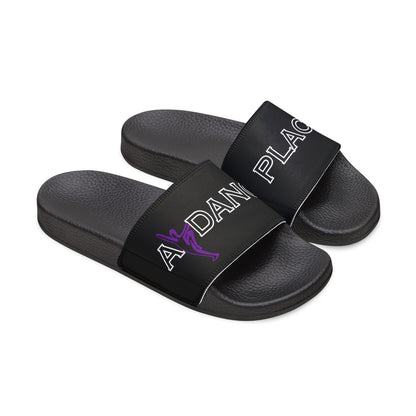 Youth "A Dance Place" Slides - Black