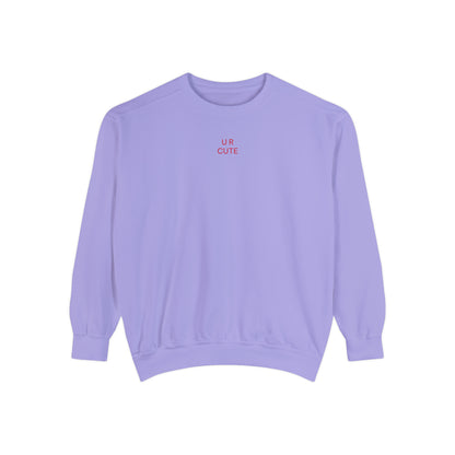 Conversation Heart "UR Cute" Sweatshirt