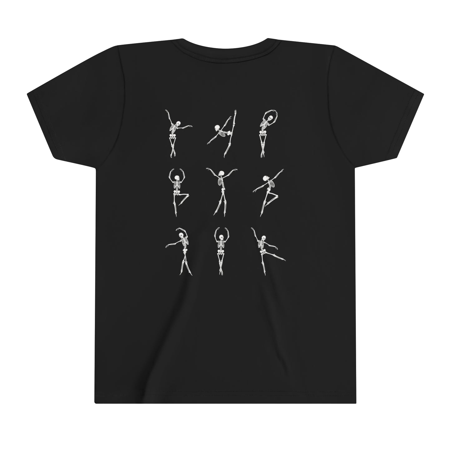 Youth "Bone to Dance" skeleton tee