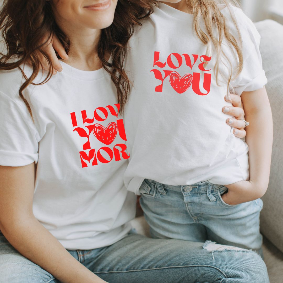 Adult "I Love You More" Tee