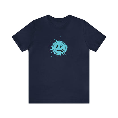 Adult ADP Splatter Spotlight Smiley Tee