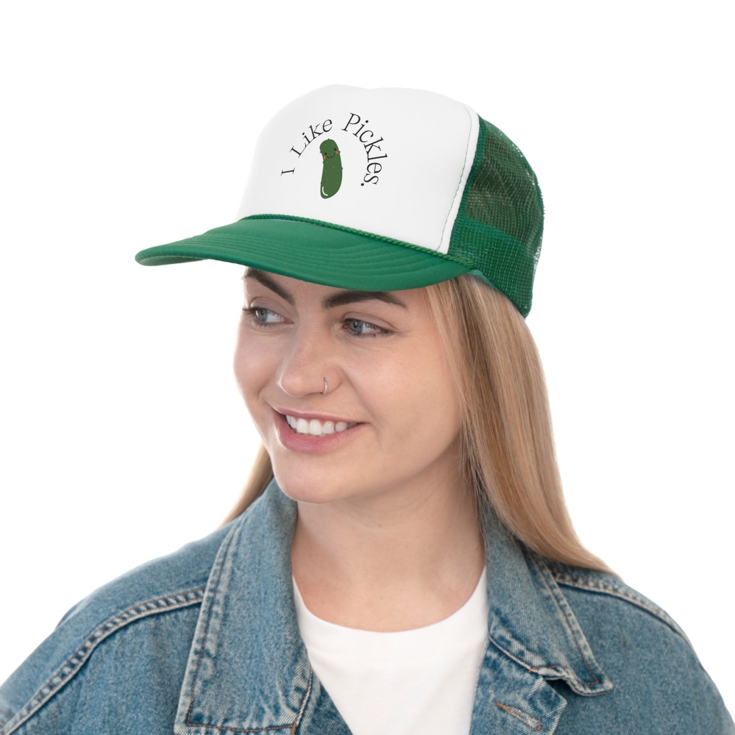 "I Like Pickles" Trucker Cap