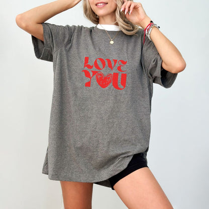 Adult "I Love You More" Tee