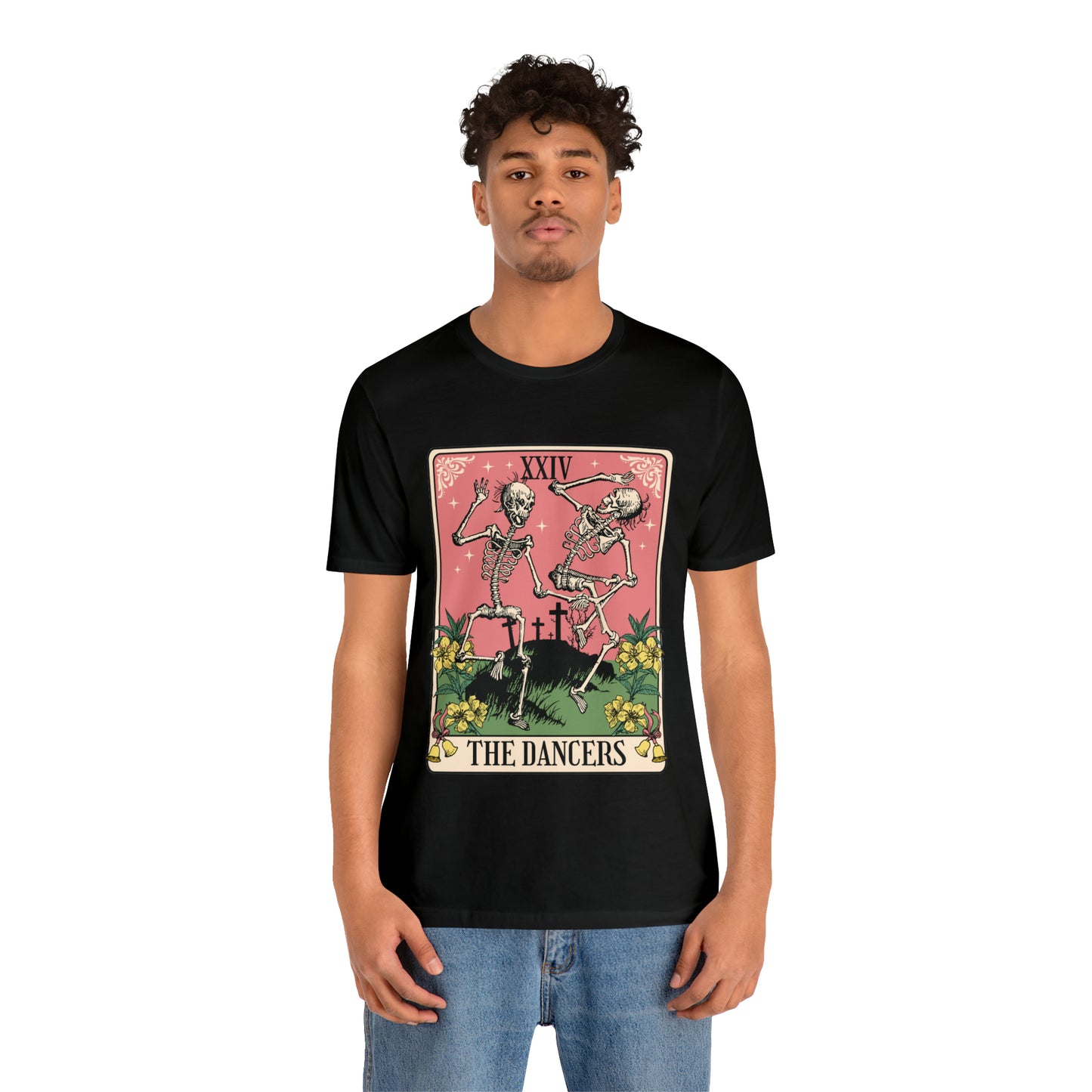 Adult "Dancers tarot card" Tee