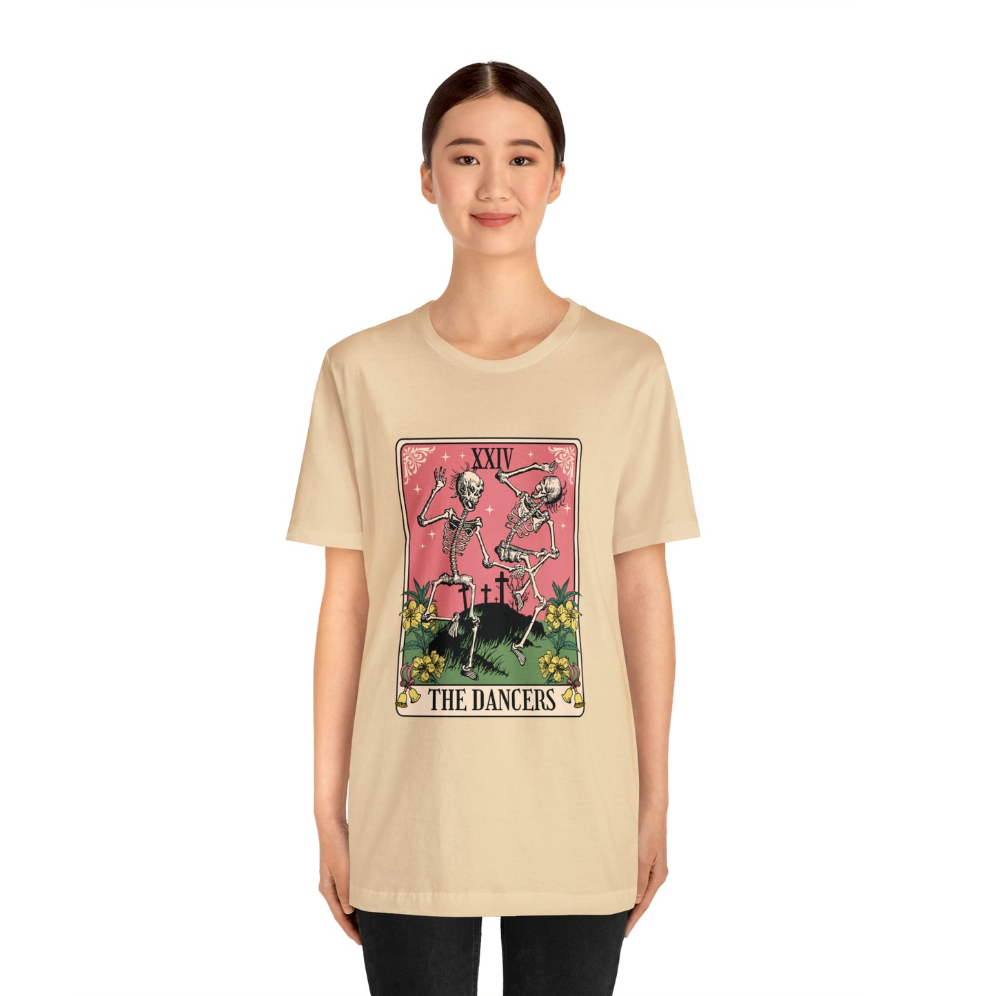 Adult "Dancers tarot card" Tee