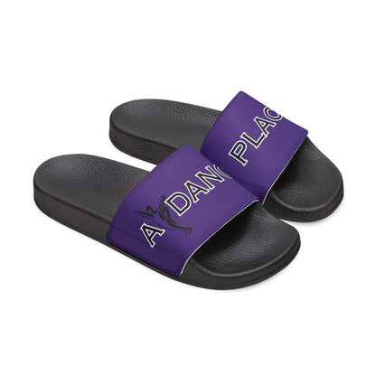 Women's "A Dance Place" Slides - Purple