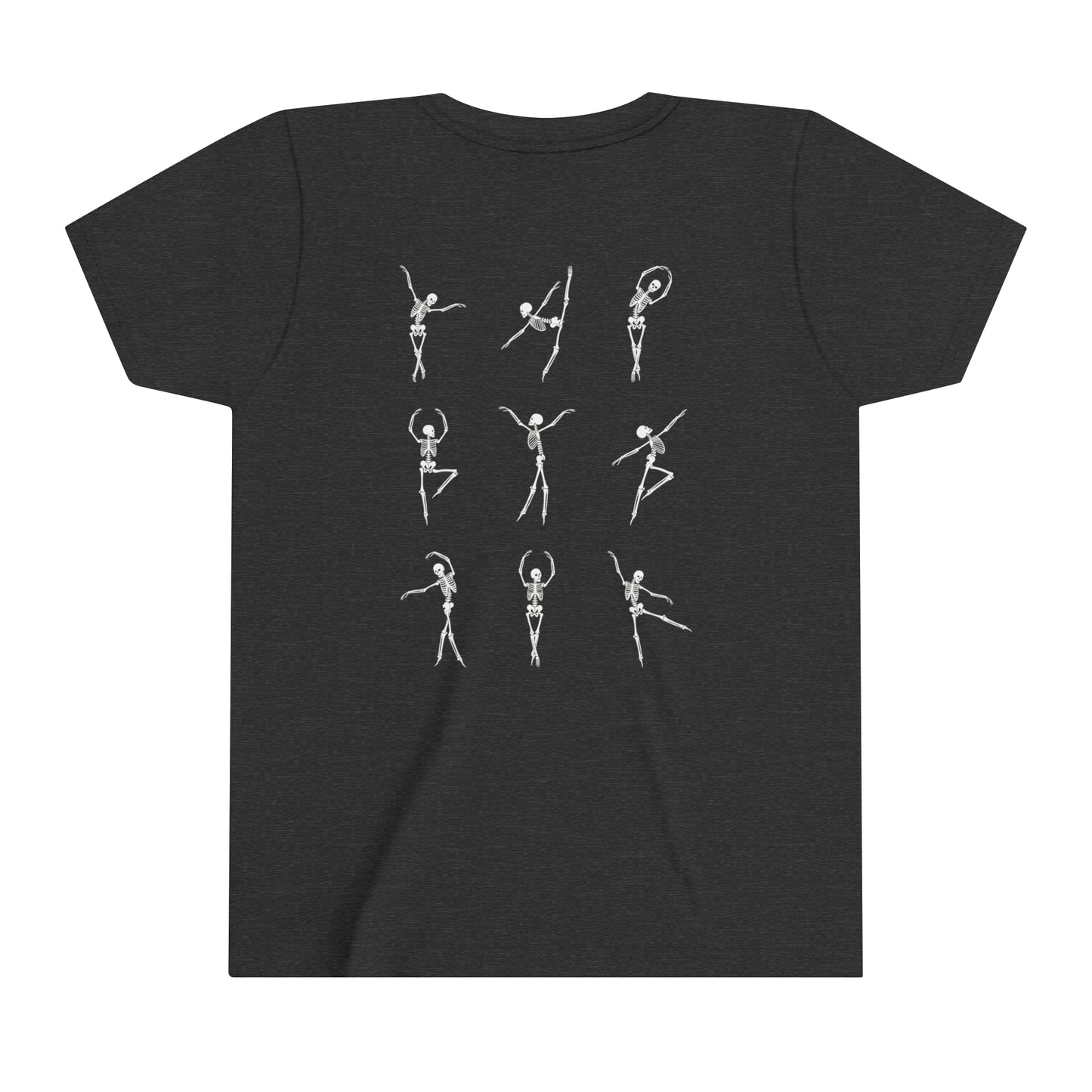 Youth "Bone to Dance" skeleton tee