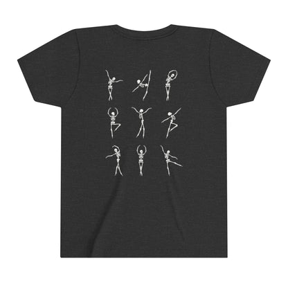 Youth "Bone to Dance" skeleton tee