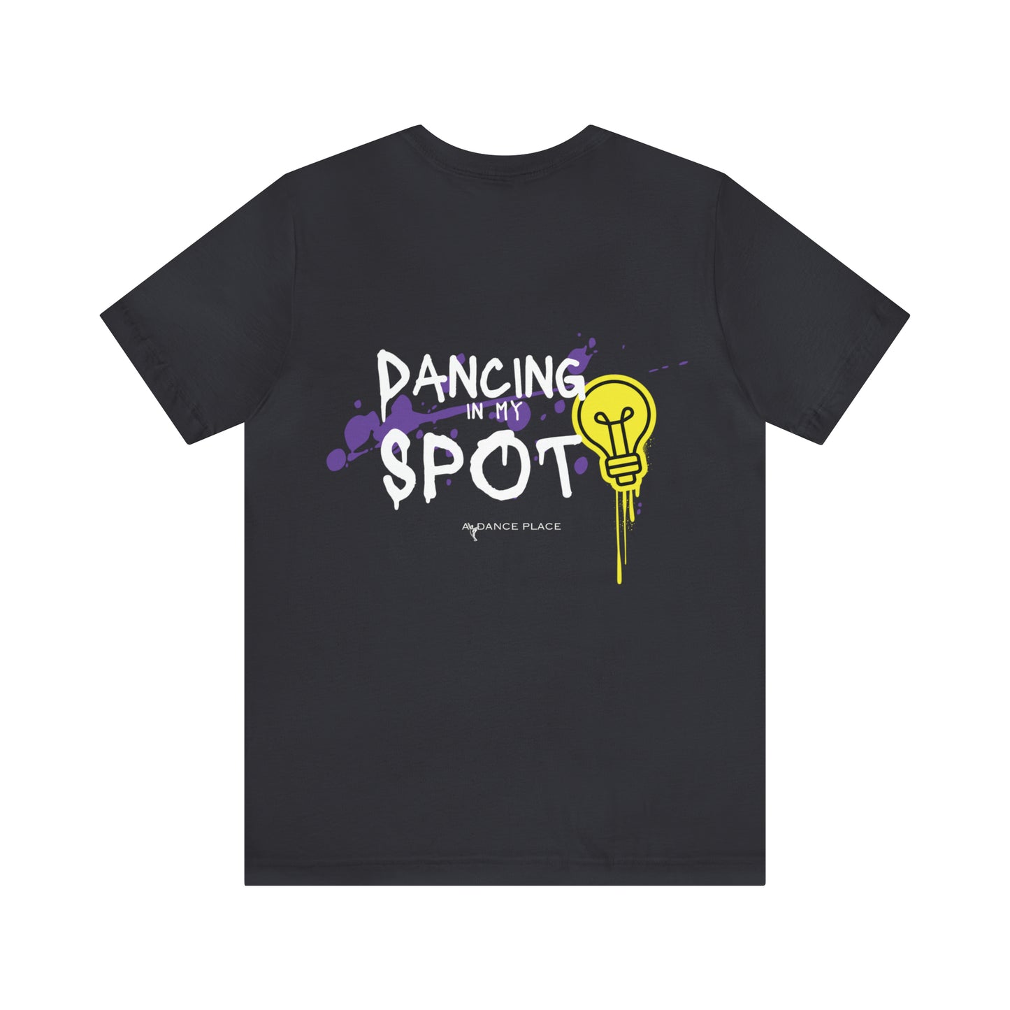 Adult ADP Splatter Spotlight Smiley Tee