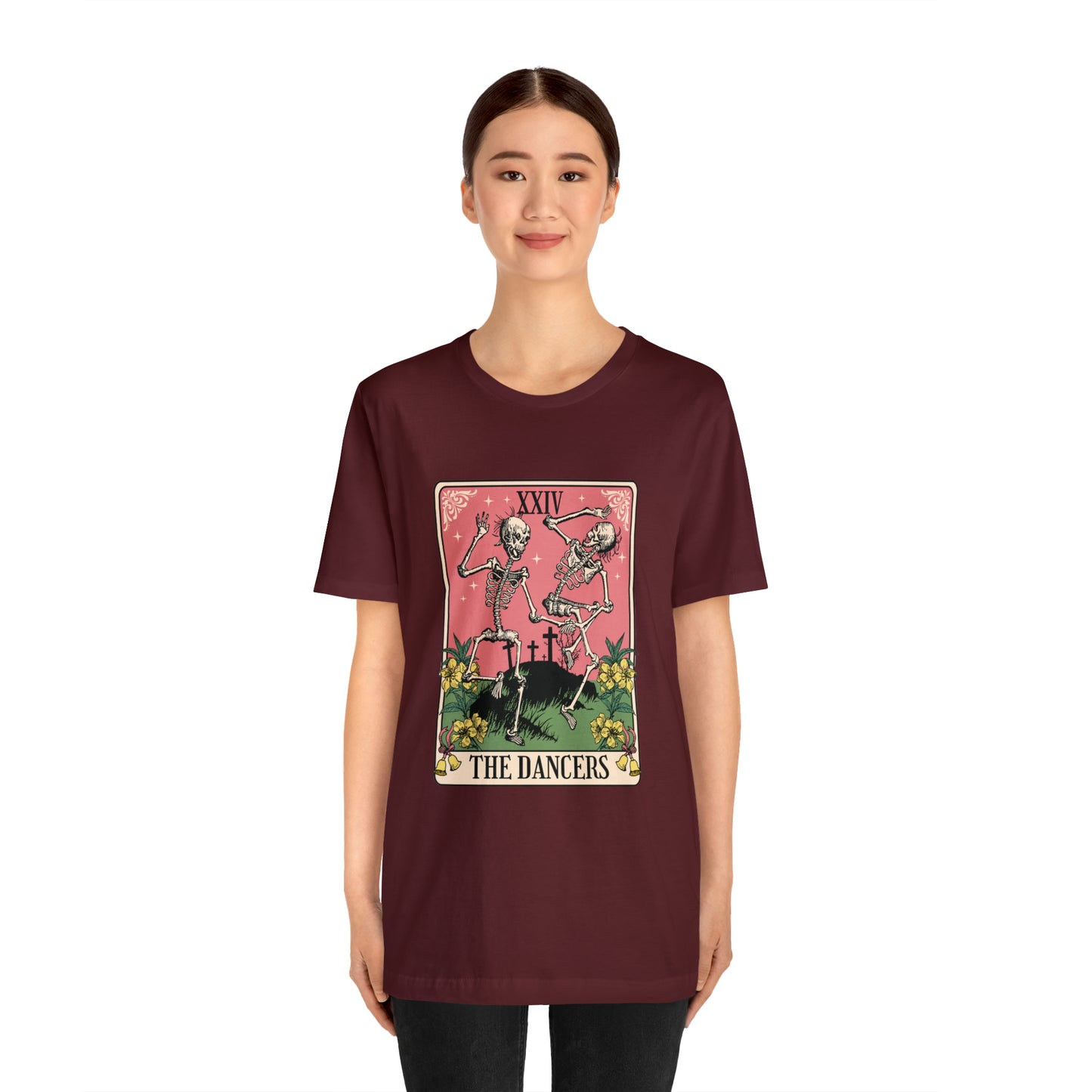 Adult "Dancers tarot card" Tee