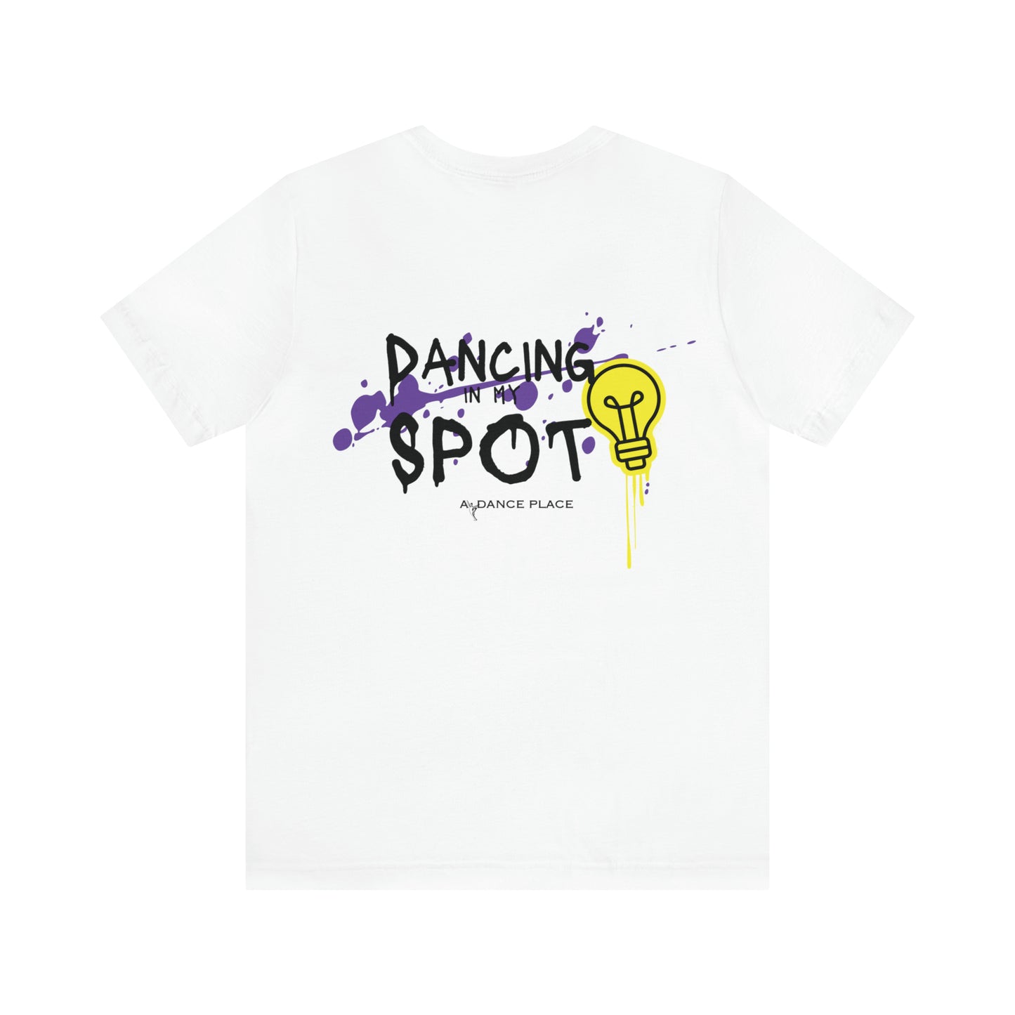 Adult ADP Splatter Spotlight Smiley Tee