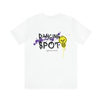 Adult ADP Splatter Spotlight Smiley Tee