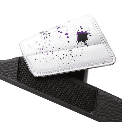 Women's ADP Slides - White with Splatter