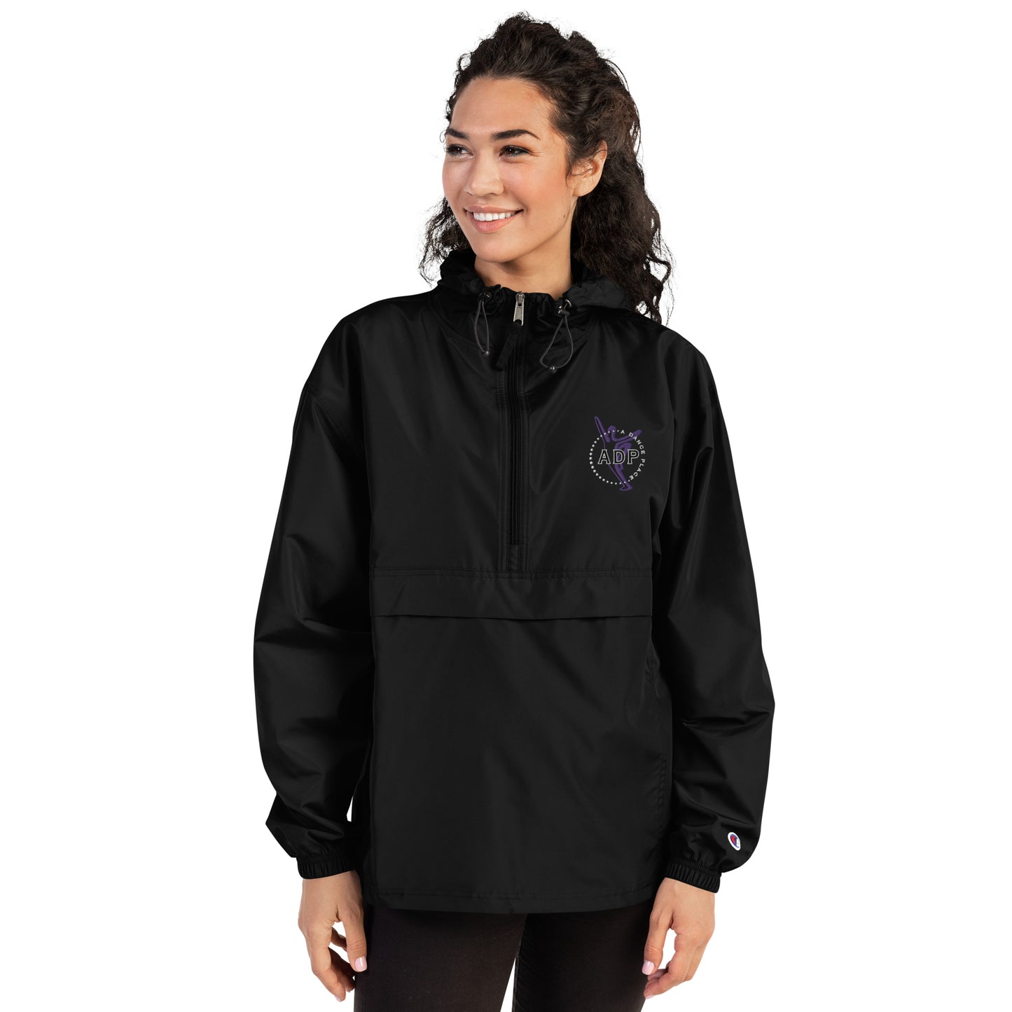 Adult ADP Embroidered Champion Pullover Windbreaker