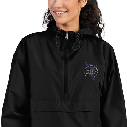 Adult ADP Embroidered Champion Pullover Windbreaker