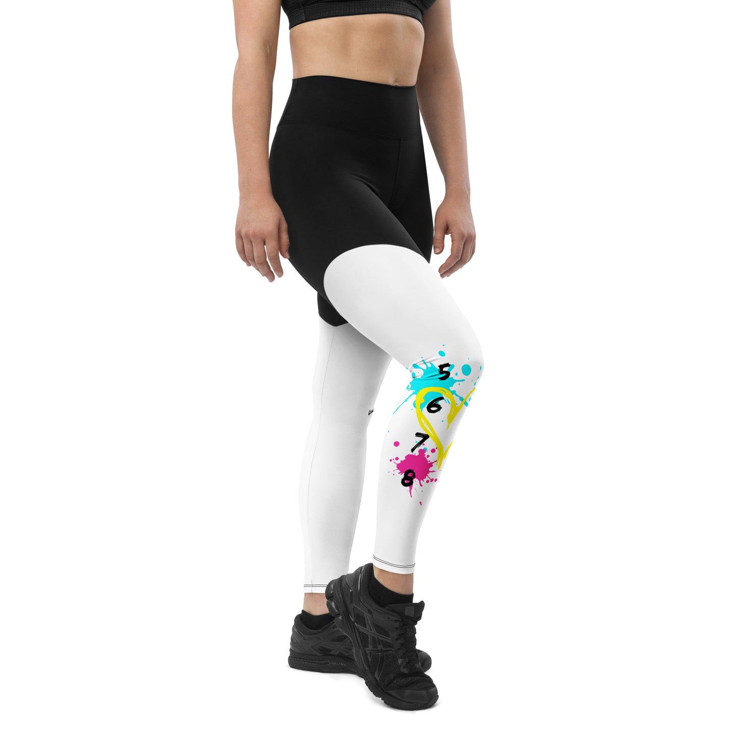 ADP Splatter 5678 Athletic Legging - adult