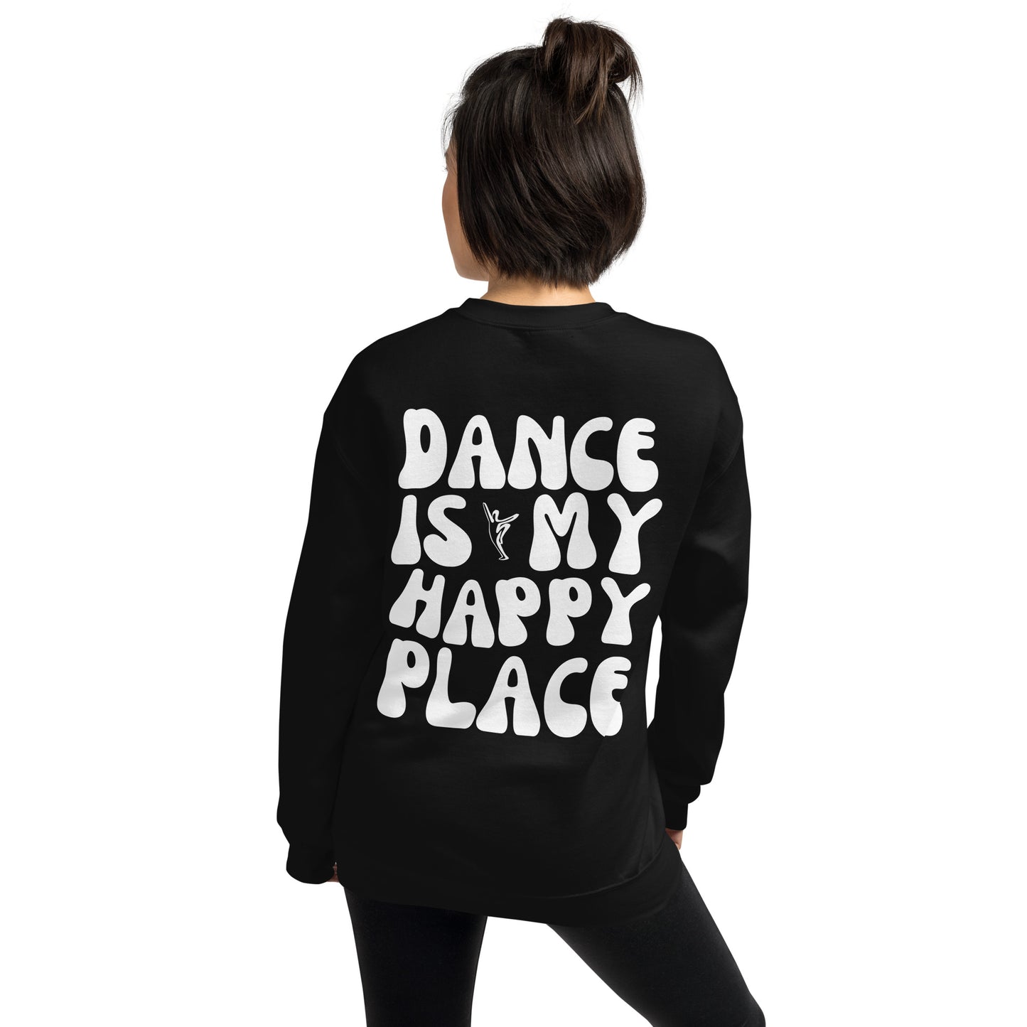 Adult ADP "Happy Place" Embroidered Crewneck