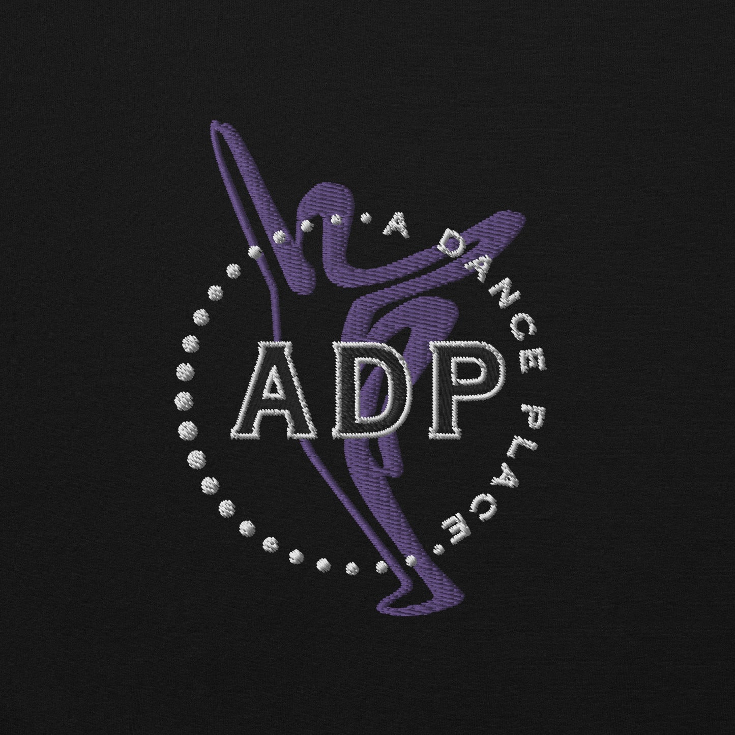 Adult ADP "Happy Place" Embroidered Crewneck