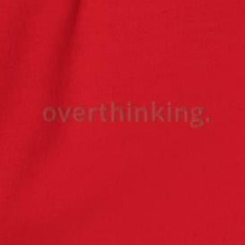 "overthinking" Crewneck Sweatshirt